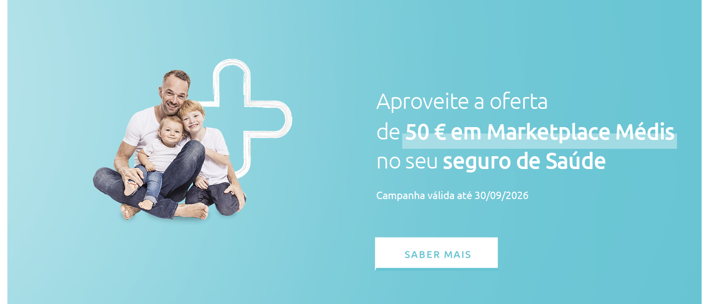 Oferta Saúde 50 € Marketplace Médis